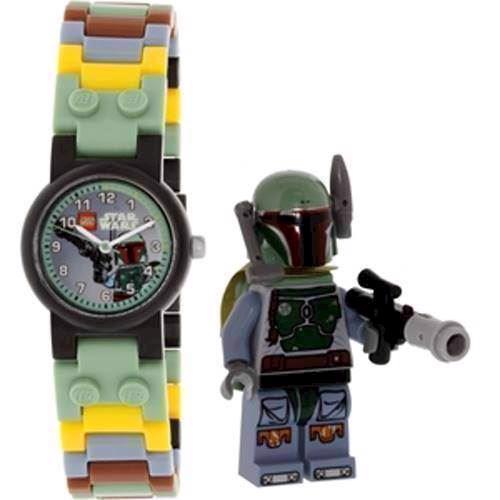 Image of LEGO Boba Fett børne armbånds ur (8020363)